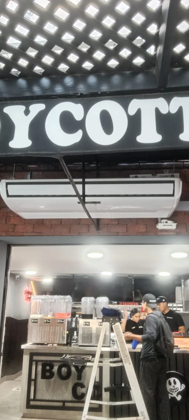 Instalaci&oacute;n de climatizacion en un local comercial